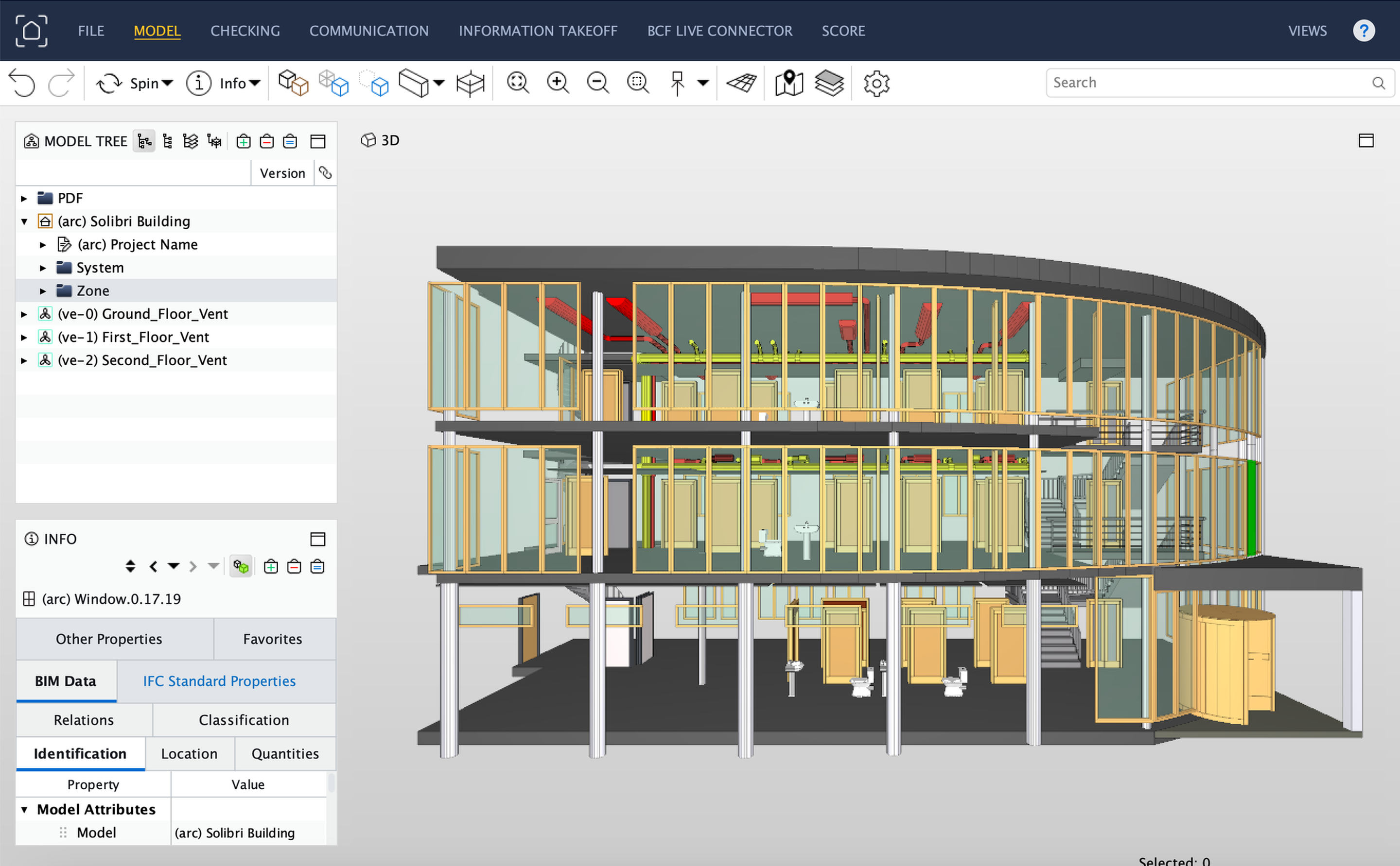 Solibri Anywhere UI Solibri building shorter